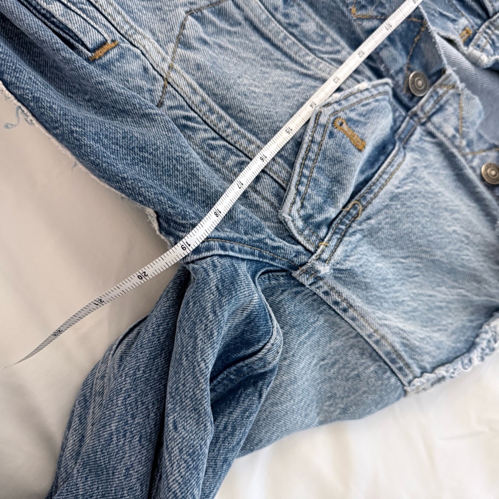 Free People Light Blue Denim Jacket - Picture 8 of 10